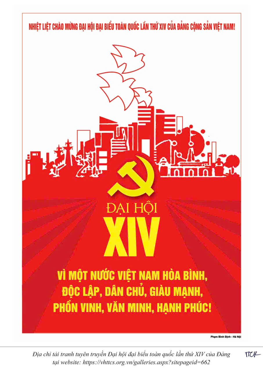 Đại hội XIV của Đảng – Dấu mốc lịch sử mới, khởi đầu cho kỷ nguyên phát triển phồn vinh, hạnh phúc của dân tộc Việt Nam!