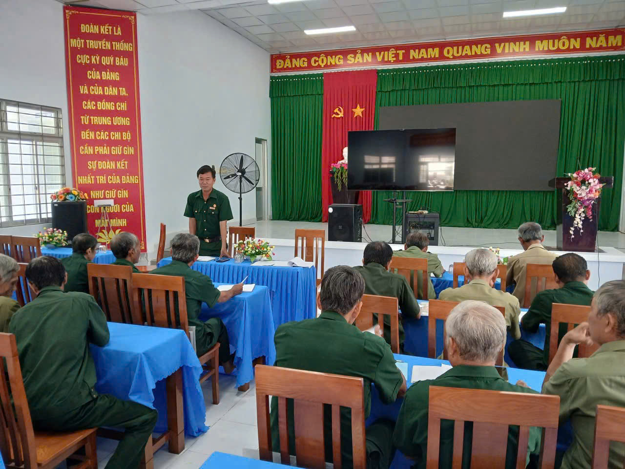 HỘI CỰU CHIẾN BINH XÃ LƯƠNG HÒA HỌP BAN CHẤP HÀNH THÁNG 8/2026, TRIỂN KHAI NHIỆM VỤ TRỌNG TÂM THÁNG 9