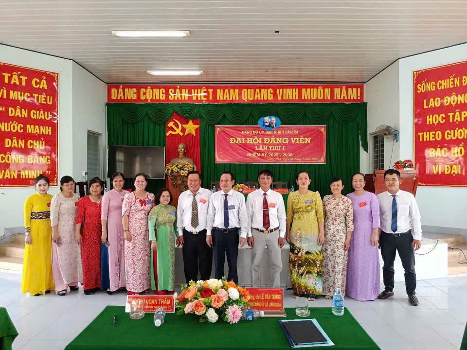 Đại hội đảng viên Đảng bộ Ủy ban nhân dân xã Lương Hòa lần thứ I, nhiệm kỳ 2025 - 2030