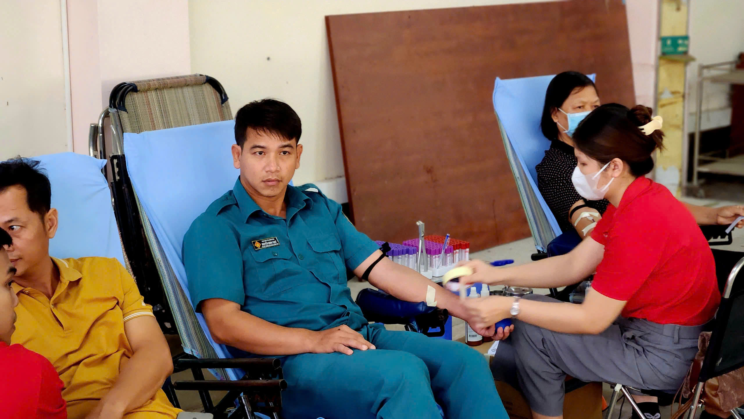 XÃ LƯƠNG HÒA TỔ CHỨC HIẾN MÁU TÌNH NGUYỆN ĐỢT 1 NĂM 2026