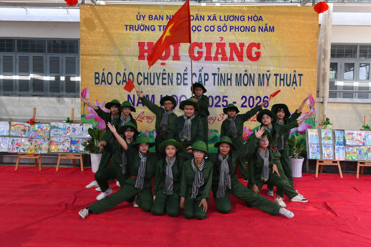 Hội giảng và báo cáo chuyên đề cấp tỉnh môn nghệ thuật (mỹ thuật) - cấp trung học cơ sở